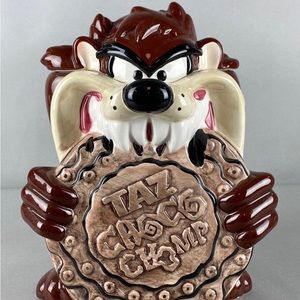 Vintage 2000 Looney Tunes - Tasmanian Devil "Taz" Cookie Jar